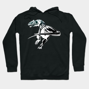 The fast One - Velociraptor Space Design Hoodie